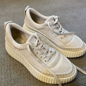 Dolce Vita Daran Wedge Sneaker - off white